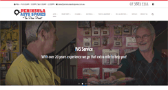 Desktop Screenshot of peninsulaautospares.com.au